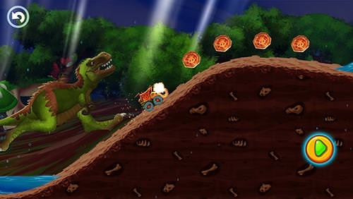 Fun Kid Racing: Prehistoric Run Android Game Image 1