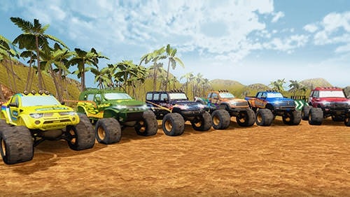 Monster Truck Offroad Rally 3D Android Game Image 2