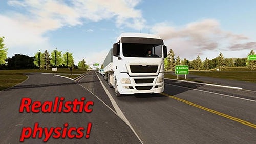 Heavy Truck Simulator Android Game Image 1