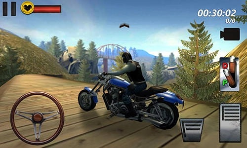 Motorcycle Hill Climb Sim 3D Android Game Image 1