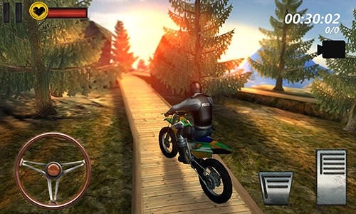 Motorcycle Hill Climb Sim 3D Android Game Image 2