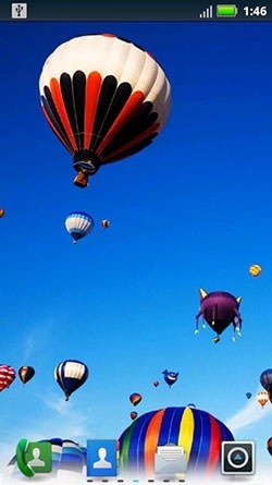 Hot Air Balloon Android Wallpaper Image 2