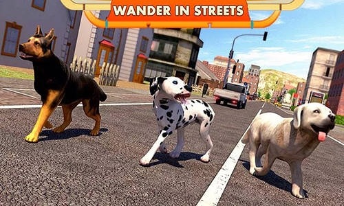 Street Dog Simulator 3D Android Game Image 2