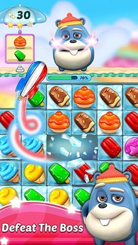 Ice Cream Paradise: Match 3 Android Game Image 1