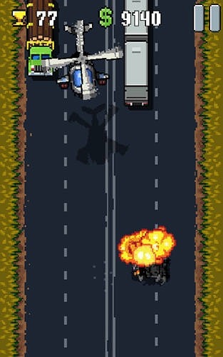 8bit Highway: Retro Racing Android Game Image 2