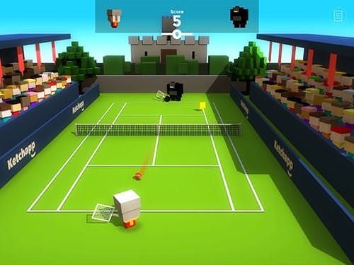 Ketchapp: Tennis Android Game Image 2