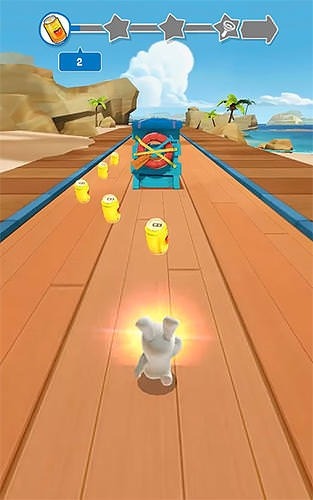 Rabbids: Crazy Rush Android Game Image 2