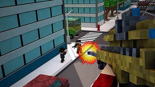 Blocky City Sniper 3D Android Game Image 2