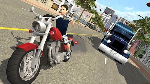 Furious City Moto Bike Racer Android Game Image 1