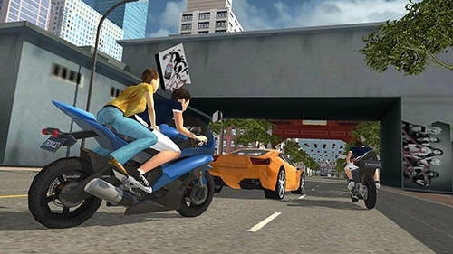 Furious City Moto Bike Racer Android Game Image 2
