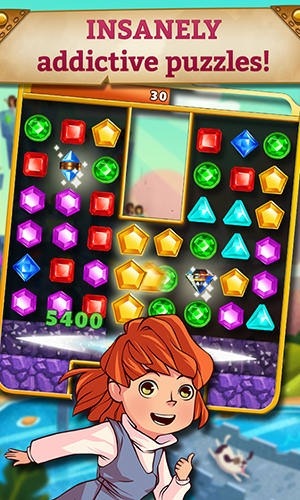 Jewel Mania: Sunken Treasures Android Game Image 1