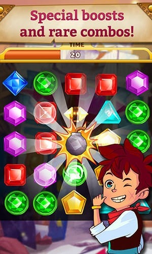 Jewel Mania: Sunken Treasures Android Game Image 2