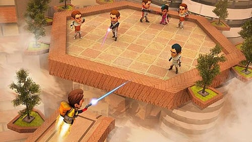 Flying Hero Escape 3D Android Game Image 2