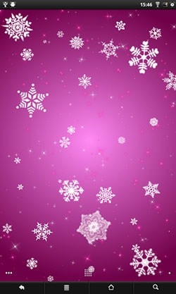Snowflakes Android Wallpaper Image 2