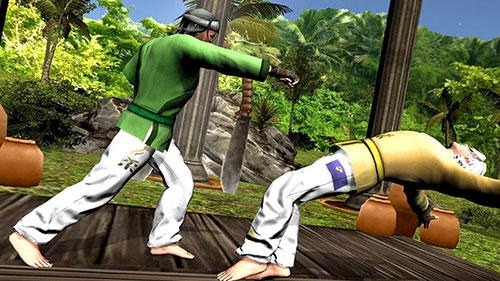 Karate Fighting Tiger 3D 2 Android Game Image 2