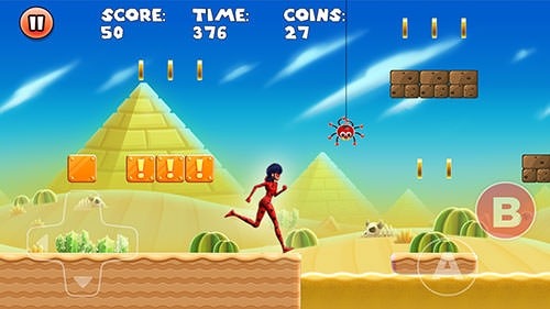 Ladybug Platform Adventure Android Game Image 1