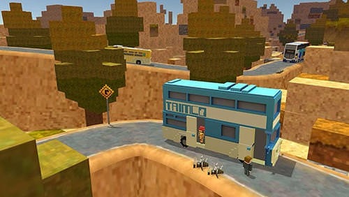 City Bus Simulator: Craft Inc. Android Game Image 1