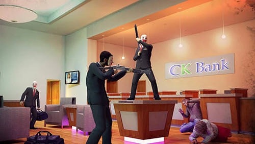 Rival Gang: Bank Robbery Android Game Image 1