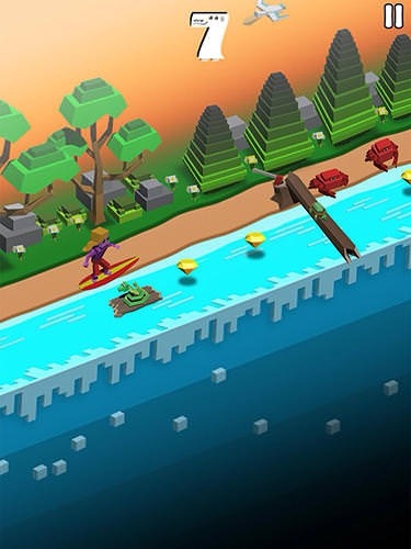 Rolling Rapids Android Game Image 1