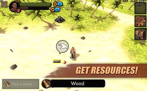 Survival At Lost Island 3D Android Game Image 2