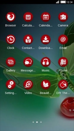 Dragon Fly CLauncher Android Theme Image 2