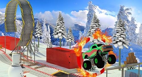 Hill Climb Bus Stunts Arena Android Game Image 1
