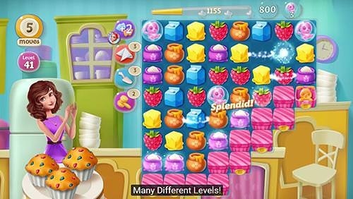 Recipes Passion: Sweet Treats Android Game Image 2