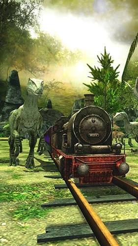 Train Simulator: Dinosaur Park Android Game Image 1