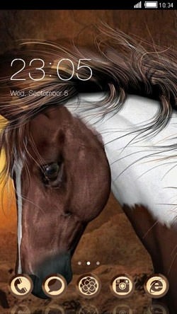 Horse CLauncher Android Theme Image 1