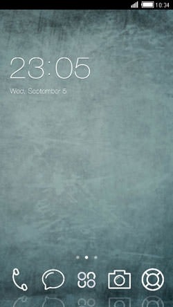Fog CLauncher Android Theme Image 1
