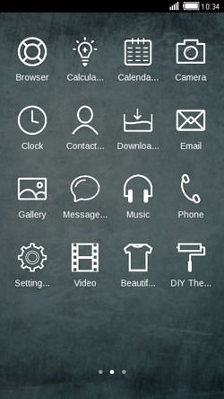 Fog CLauncher Android Theme Image 2
