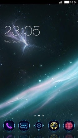 Star CLauncher Android Theme Image 1