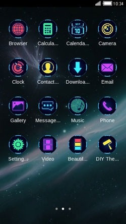 Star CLauncher Android Theme Image 2