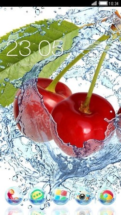 Cherry CLauncher Android Theme Image 1