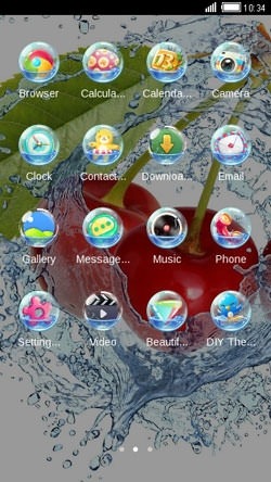 Cherry CLauncher Android Theme Image 2