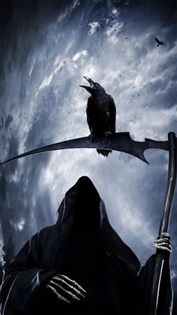 Grim Reaper Android Wallpaper Image 1