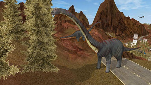 Angry Dinosaur Simulator 2017 Android Game Image 1
