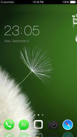Dendoline CLauncher Android Theme Image 1