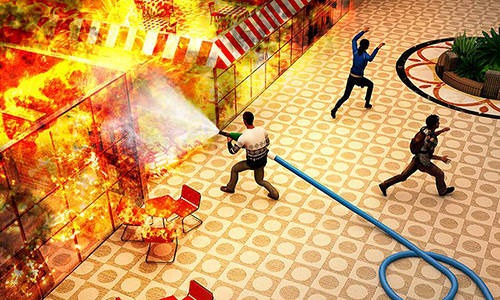Fire Escape Story 3D Android Game Image 1