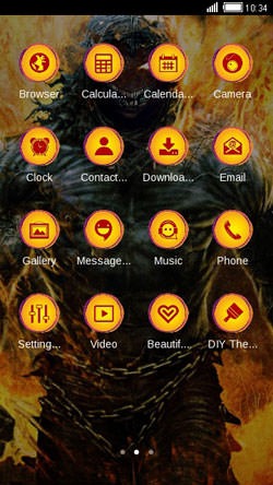 Jack CLauncher Android Theme Image 2
