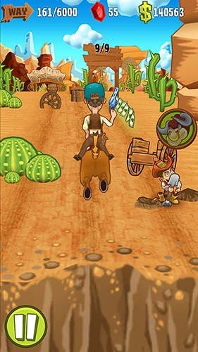 Shoot And Run: Western Android Game Image 1