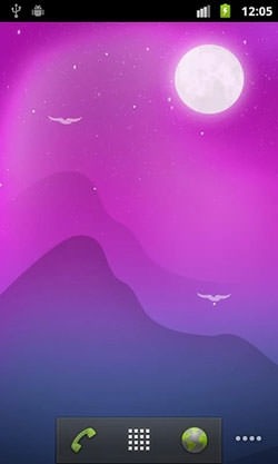 Blooming Night Android Wallpaper Image 2