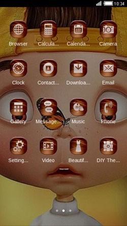 Funny CLauncher Android Theme Image 2