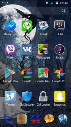 Broken CLauncher Android Theme Image 2