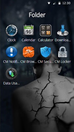 Broken CLauncher Android Theme Image 3