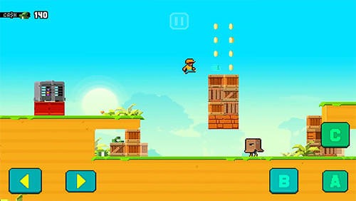 Shootout In Mushroom Land Android Game Image 1