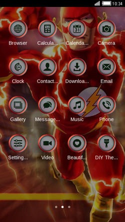 Flash CLauncher Android Theme Image 2