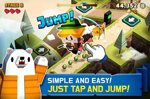 Cubie Adventure Android Game Image 1