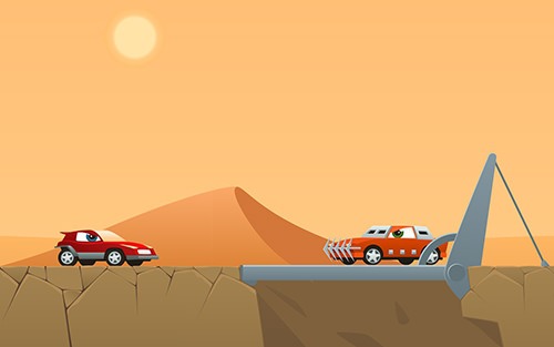 Car Yard Derby Android Game Image 1