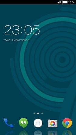 Spiral CLauncher Android Theme Image 1